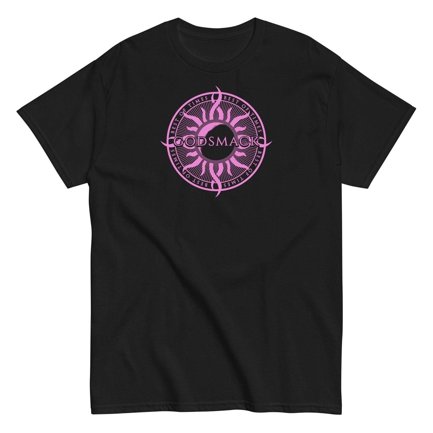 MERCHMOMENT Godsmack - Pink Godsmack Compass T-Shirt [Apparel]