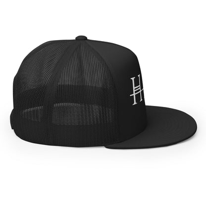 MERCHMOMENT HIM Classic Logo Embroidered Trucker Hat [Apparel]