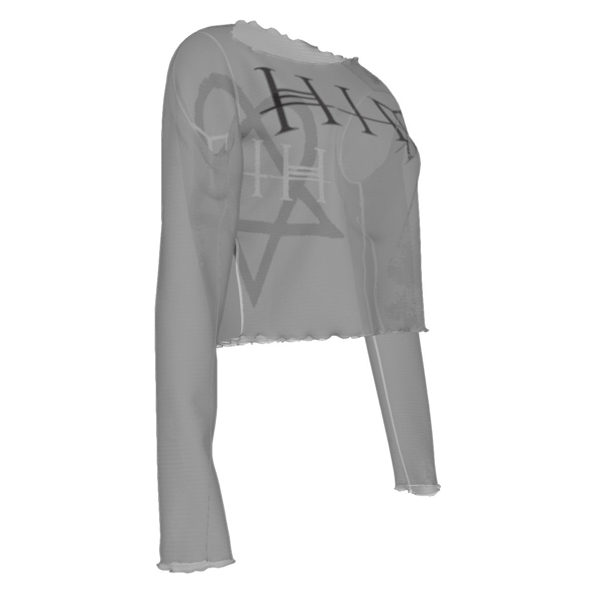 Him Heart Star Women's Mesh Top [Apparel]