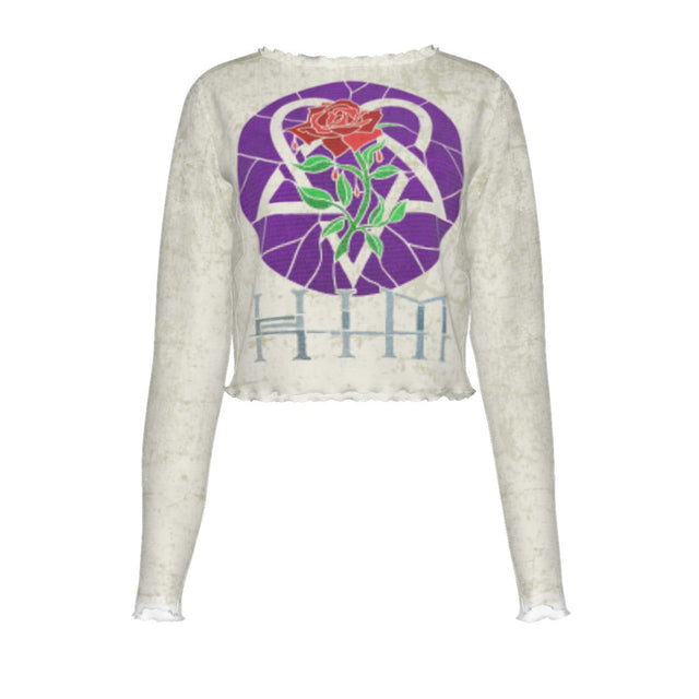 Him Roses Women's Mesh Top []