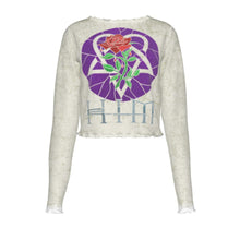 MERCHMOMENT Him Roses Women's Mesh Top [Apparel]