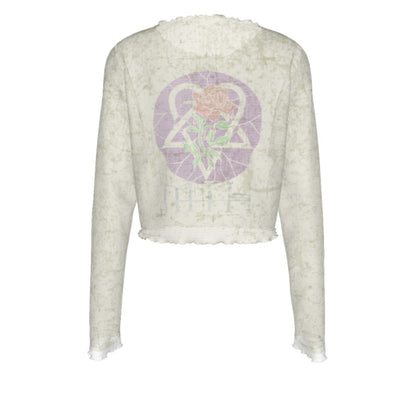 MERCHMOMENT Him Roses Women's Mesh Top [Apparel]