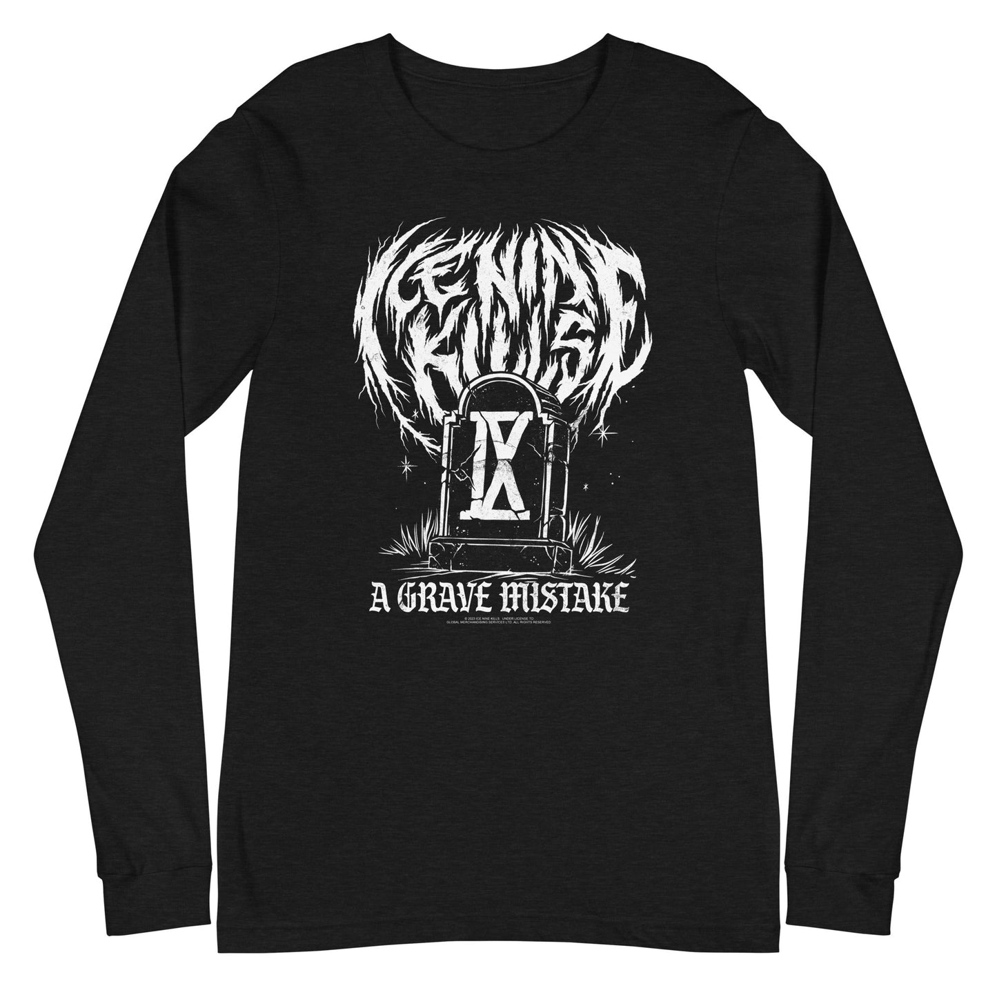 MERCHMOMENT Ice Nine Kills - A Grave Mistake Long Sleeve T-Shirt [Apparel]