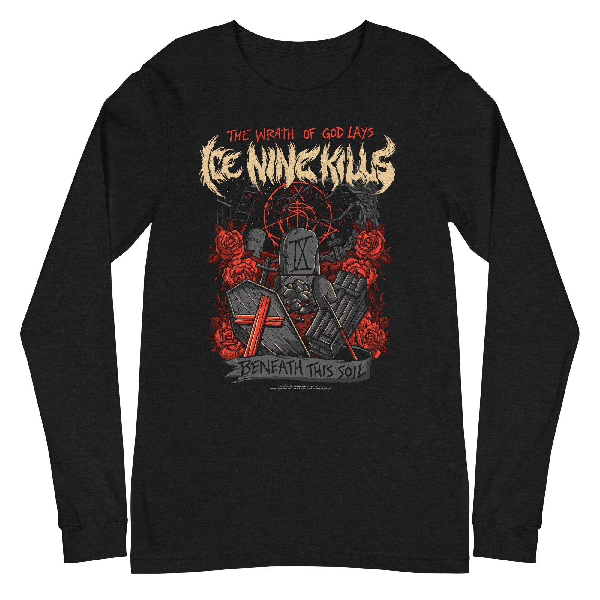 Ice Nine Kills - Beneath This Soil Long Sleeve T-Shirt [Apparel]