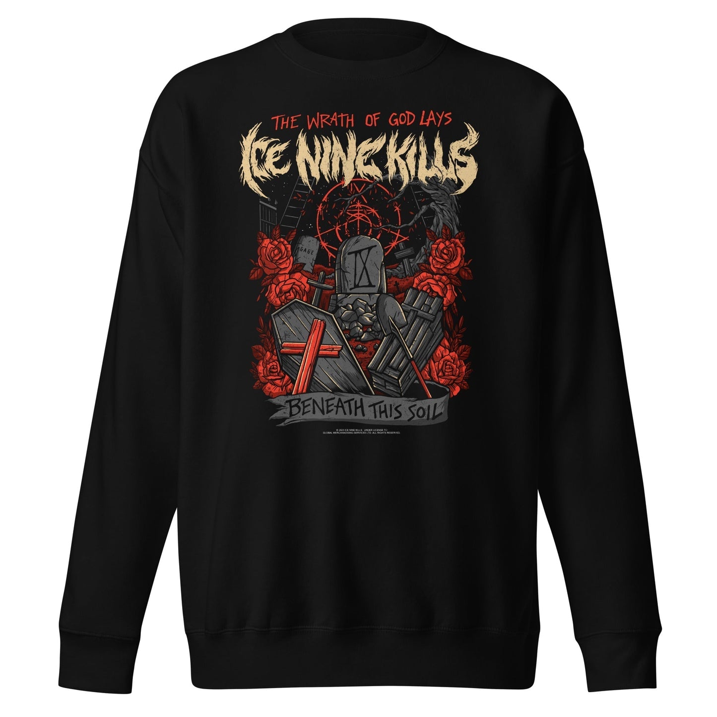 MERCHMOMENT Ice Nine Kills - Beneath This Soil Sweatshirt [Apparel]
