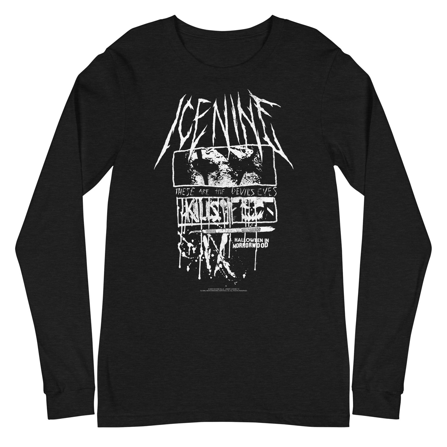 MERCHMOMENT Ice Nine Kills - Devil's Eyes Long Sleeve T-Shirt [Apparel]