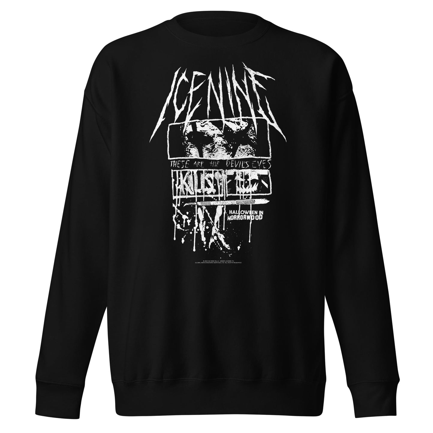 MERCHMOMENT Ice Nine Kills - Devil's Eyes Sweatshirt [Apparel]