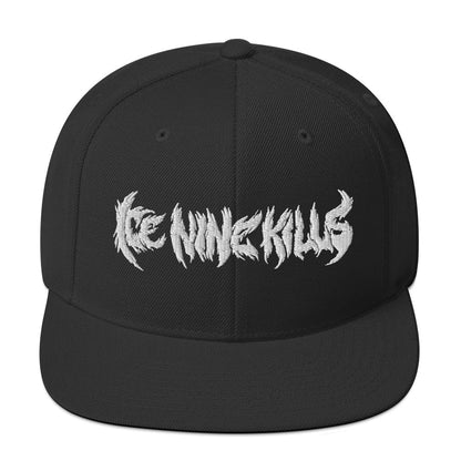 MERCHMOMENT Ice Nine Kills Drip Logo Embroidered Snapback Hat [Apparel]
