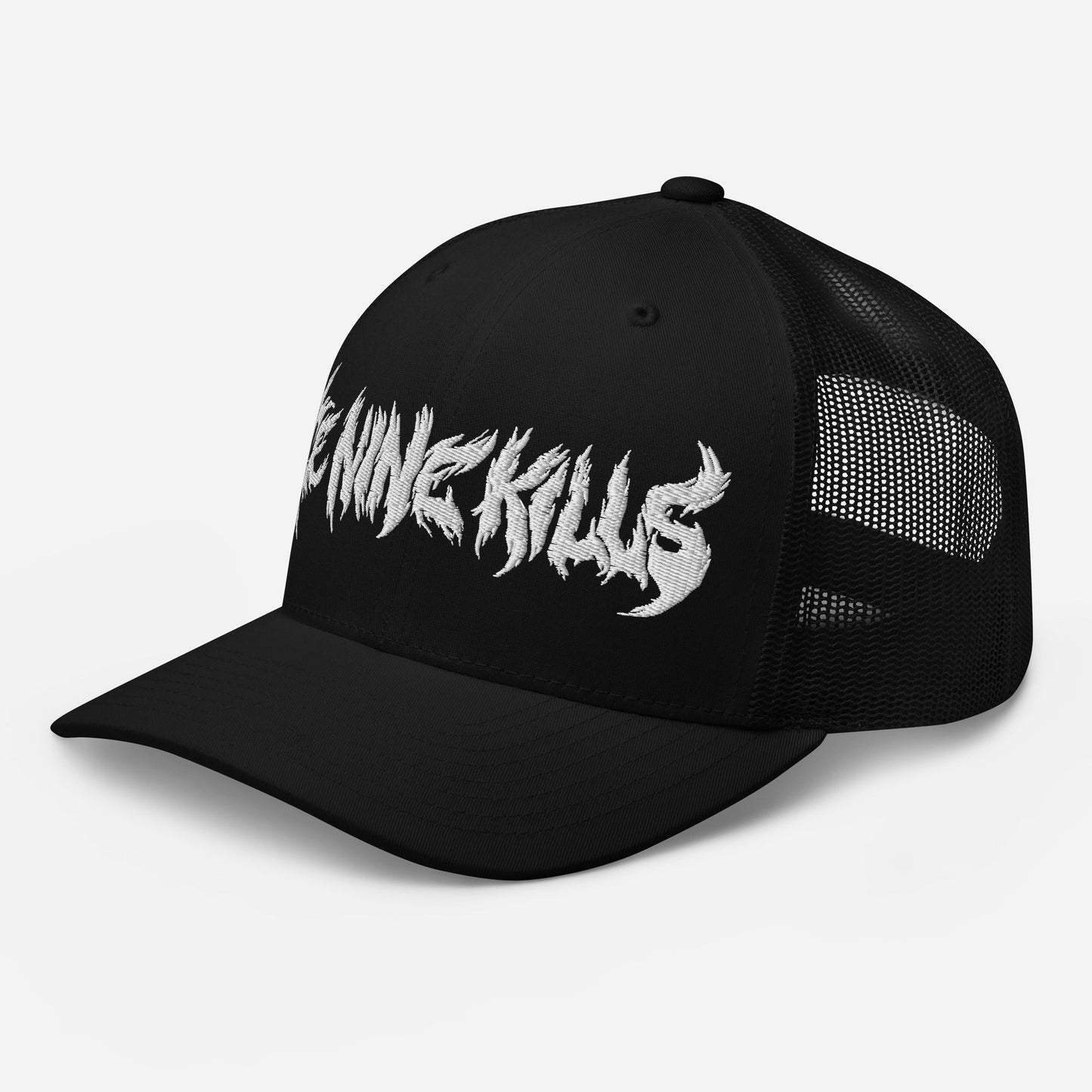 MERCHMOMENT Ice Nine Kills Drip Logo Embroidered Trucker Hat [Apparel]