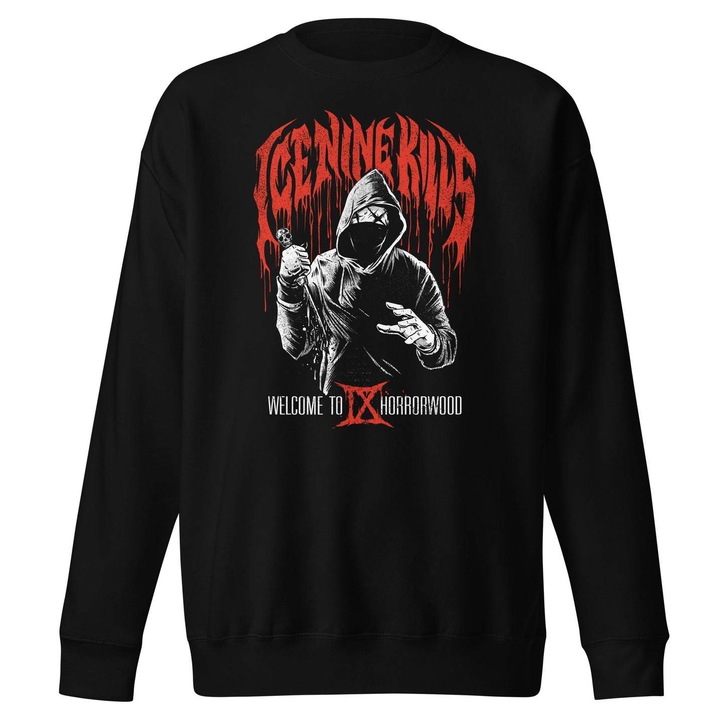 MERCHMOMENT Ice Nine Kills - IX Horrorwood Sweatshirt [Apparel]