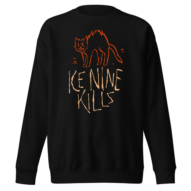 MerchMoment - Ice Nine Kills - Scratchy Cat Sweatshirt []