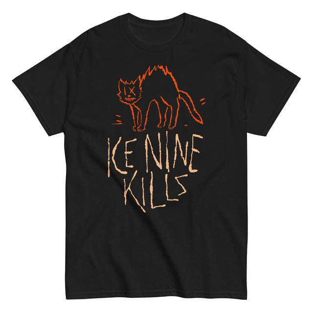 MerchMoment - Ice Nine Kills - Scratchy Cat T-Shirt []