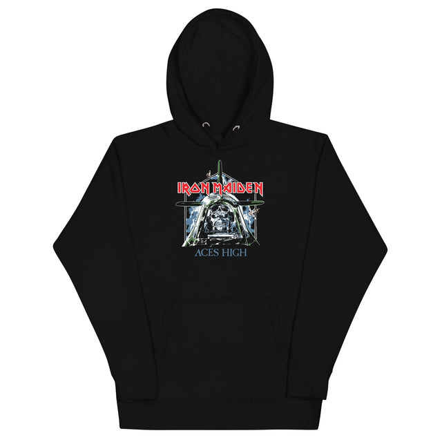 MerchMoment - Iron Maiden - Aces High Hoodie []