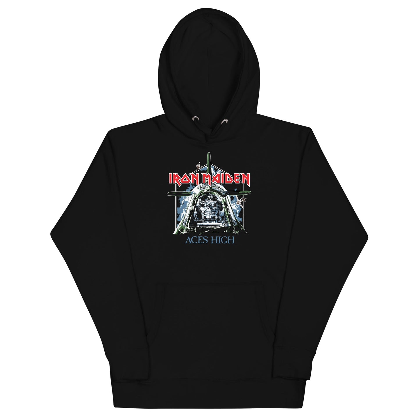 MERCHMOMENT Iron Maiden - Aces High Hoodie [Apparel]