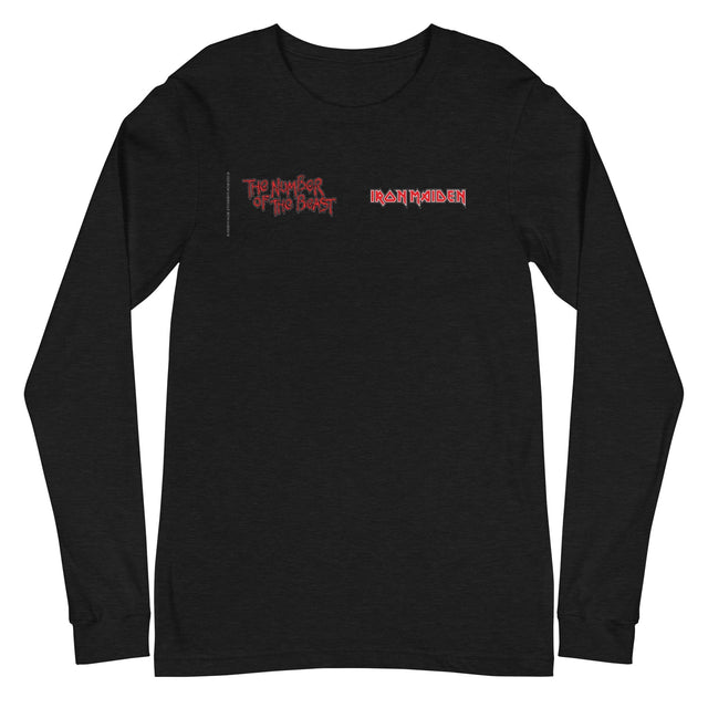 MerchMoment - Iron Maiden - Beast Logo Long Sleeve T-Shirt []