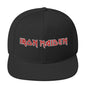 MERCHMOMENT Iron Maiden Classic Logo Black Embroidered Snap Back Hat [Apparel]