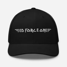 MERCHMOMENT Iron Maiden Ed Force One Embroidered Trucker Hat [Apparel]