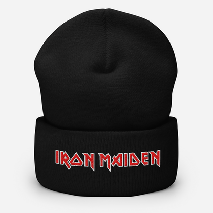 MERCHMOMENT Iron Maiden Embroidered Beanie [Hat]