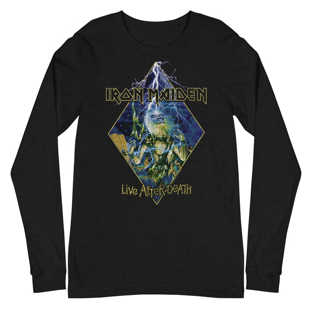 MerchMoment - Iron Maiden - Lightning Long Sleeve T-Shirt []