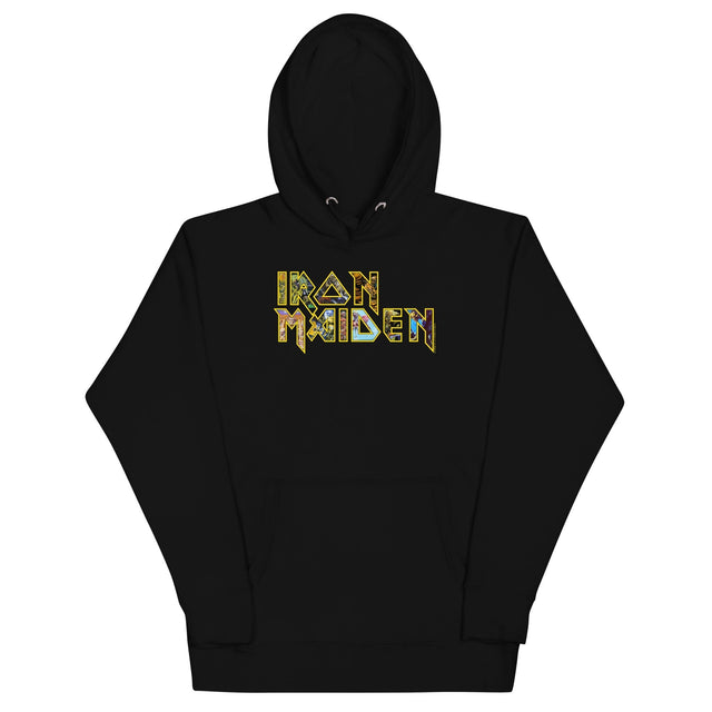 Iron Maiden - Logo Eddie Hoodie []