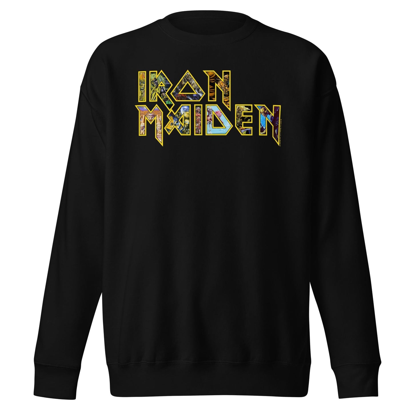 MERCHMOMENT Iron Maiden - Logo Eddie Sweatshirt [Apparel]