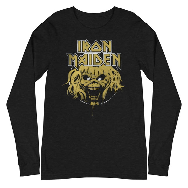 Iron Maiden - Stacked Logo Long Sleeve T-Shirt []