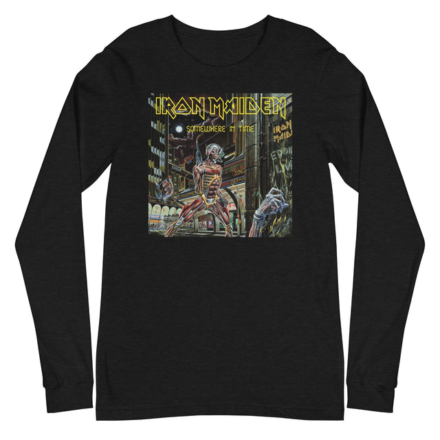 MerchMoment - Iron Maiden - Times City Long Sleeve T-Shirt []