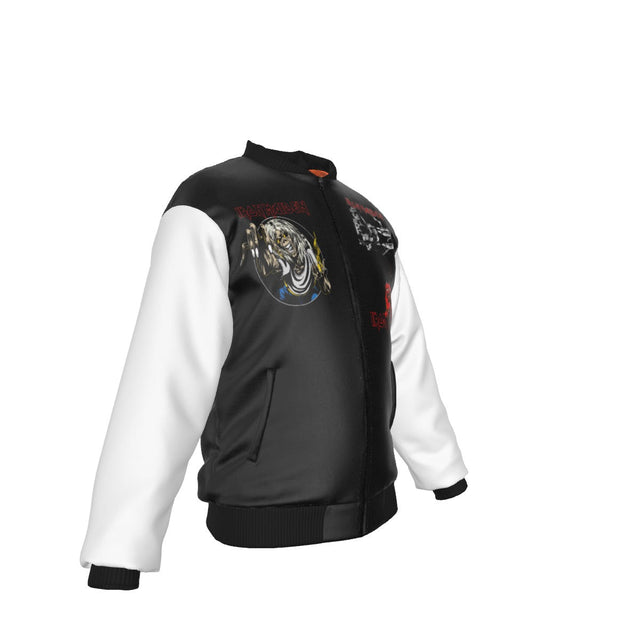 Iron Maiden Tres Logos Bomber Jacket []