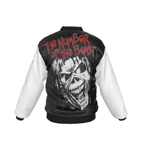 Iron Maiden Tres Logos Bomber Jacket []