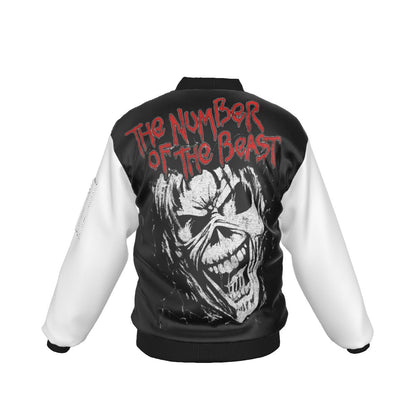 Iron Maiden Tres Logos Bomber Jacket [Jacket]