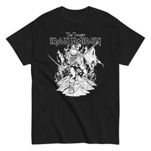MERCHMOMENT Iron Maiden - Trooper Black and White T-Shirt [Apparel]