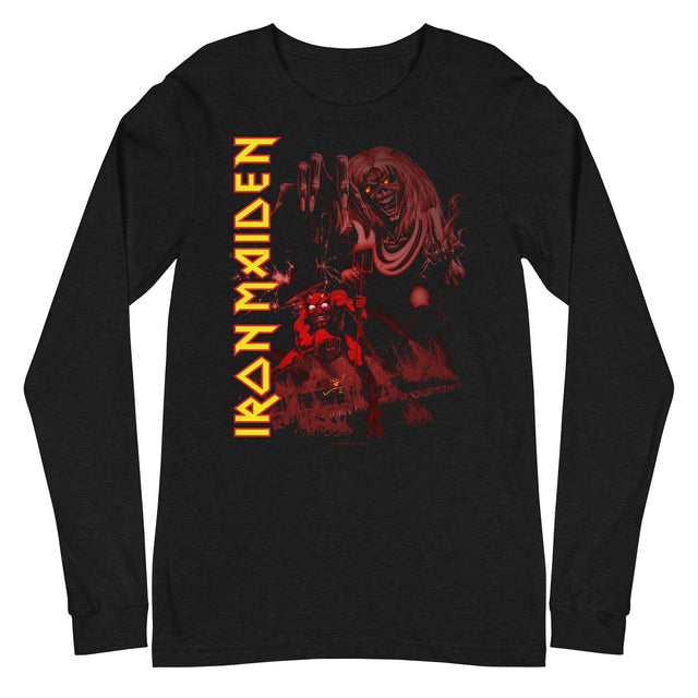 MerchMoment - Iron Maiden - Vertical Hell Long Sleeve T-Shirt []