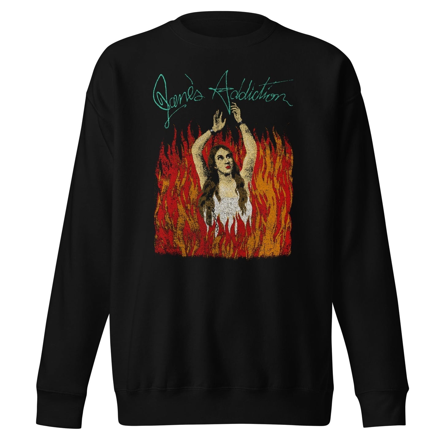 MERCHMOMENT Jane's Addiction - Flames Sweatshirt [Apparel]