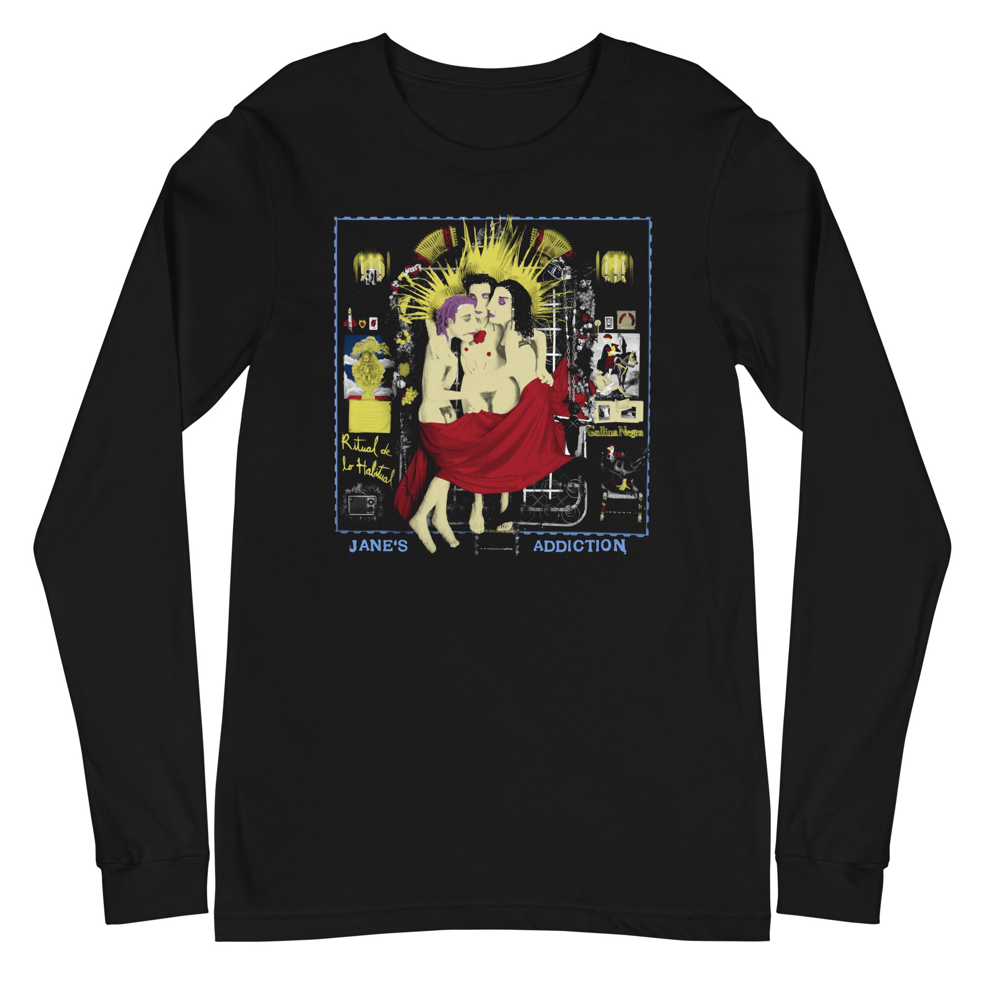 Jane's Addiction - Three Ladies Long Sleeve T-Shirt [Apparel]