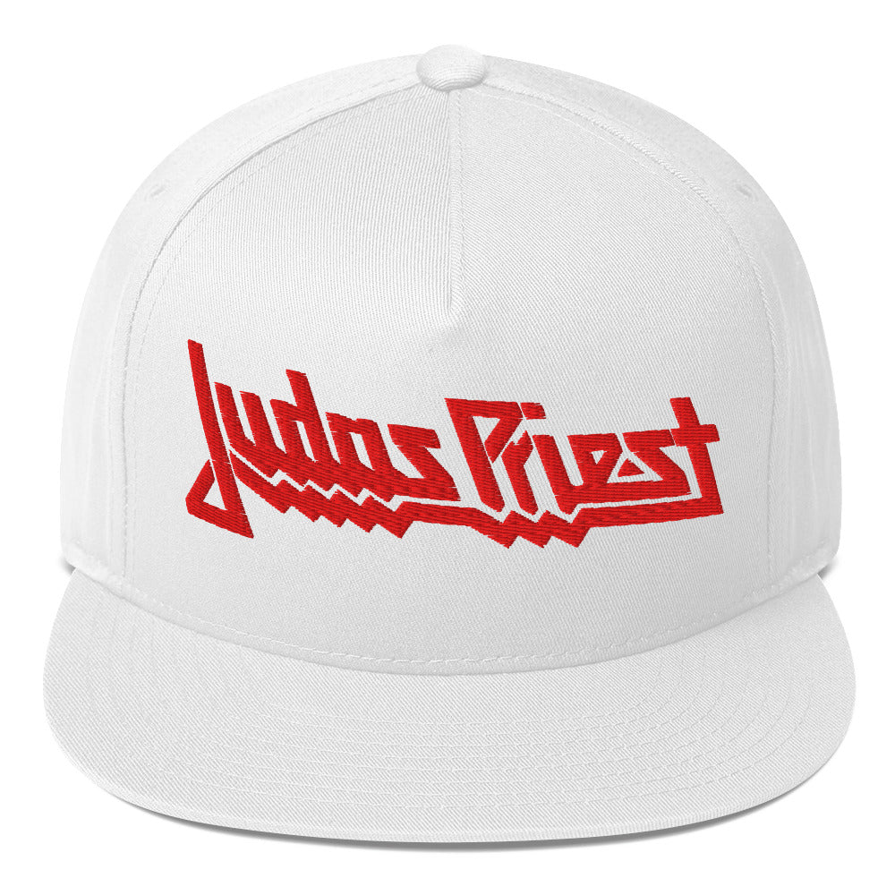 Judas Priest Electric Logo Embroidered Snapback Hat []