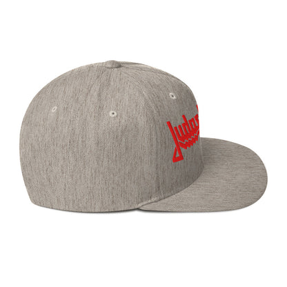 Judas Priest Electric Logo Gray Snapback Hat []