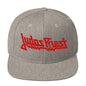 Judas Priest Electric Logo Gray Snapback Hat []
