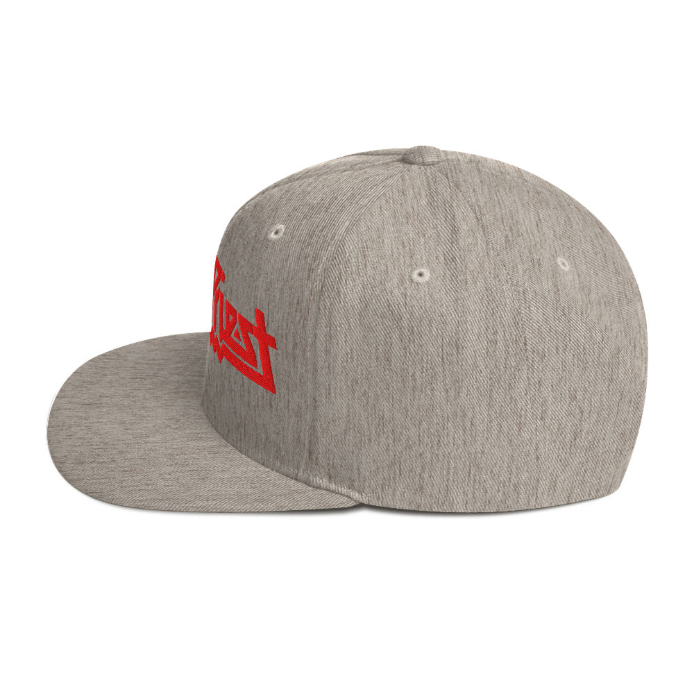 MERCHMOMENT Judas Priest Electric Logo Gray Snapback Hat [Hat]