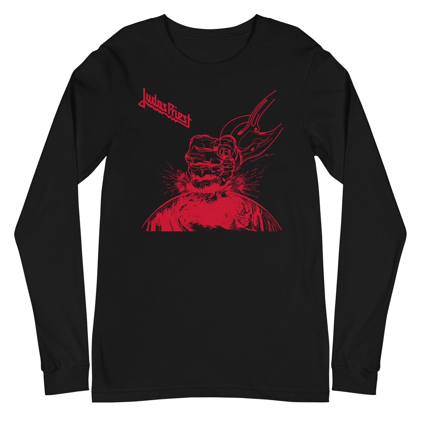 MERCHMOMENT Judas Priest - Red Dream Long Sleeve T-Shirt [Apparel]