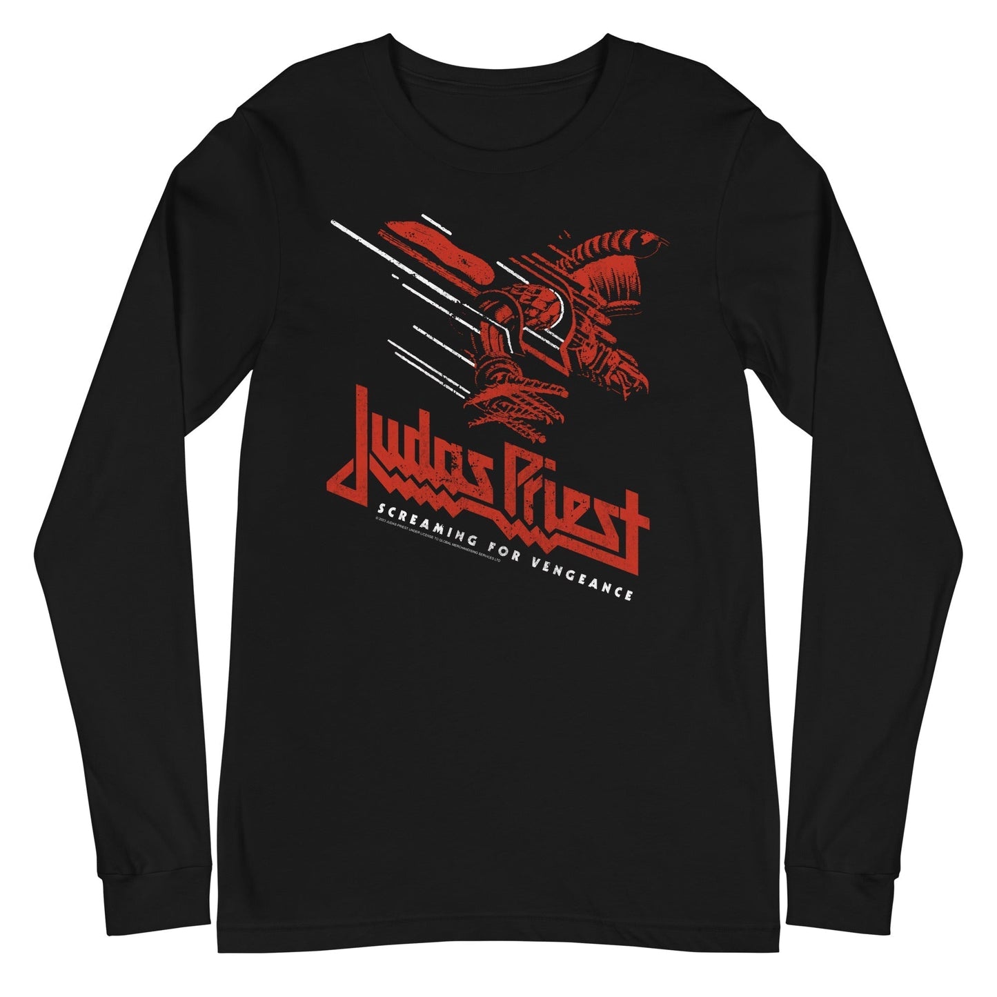 MERCHMOMENT Judas Priest - Screaming for Vengeance Long Sleeve T-Shirt [Apparel]