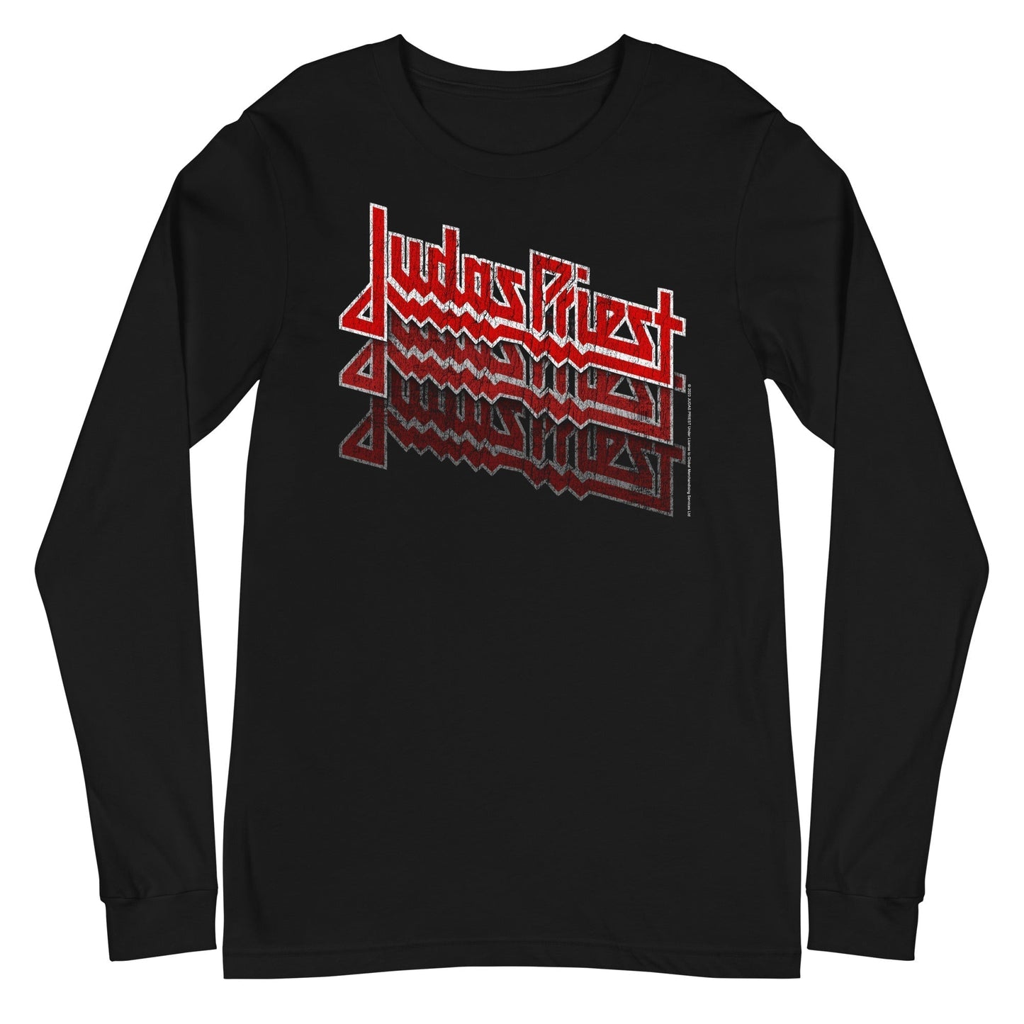 MERCHMOMENT Judas Priest - Triple Vision Logo Long Sleeve T-Shirt [Apparel]