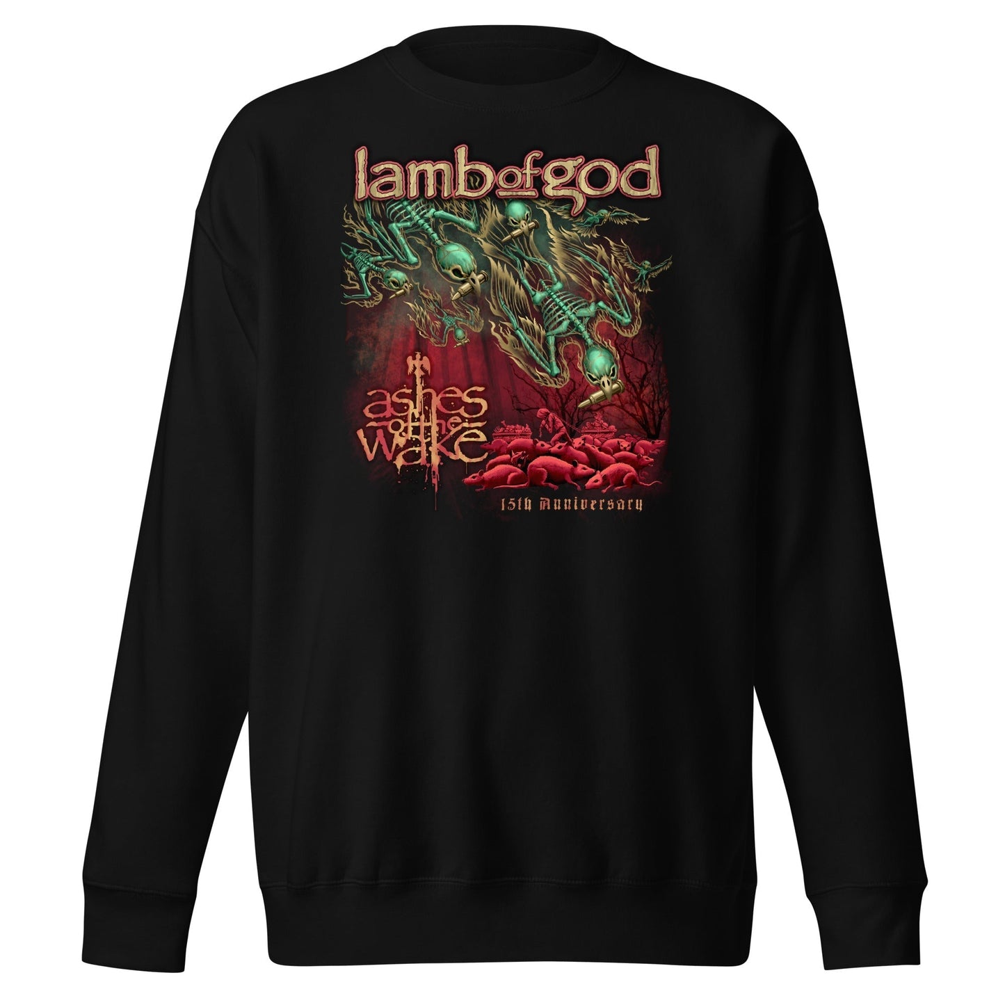 MERCHMOMENT Lamb of God - Ashes Anniversary Sweatshirt [Apparel]