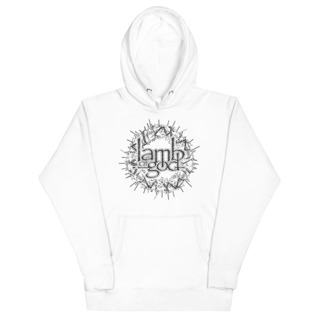 Lamb of God - Badge Logo Hoodie []