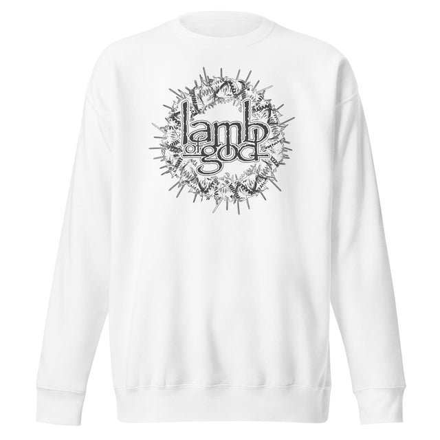 Lamb of God - Badge Logo Sweatshirt []