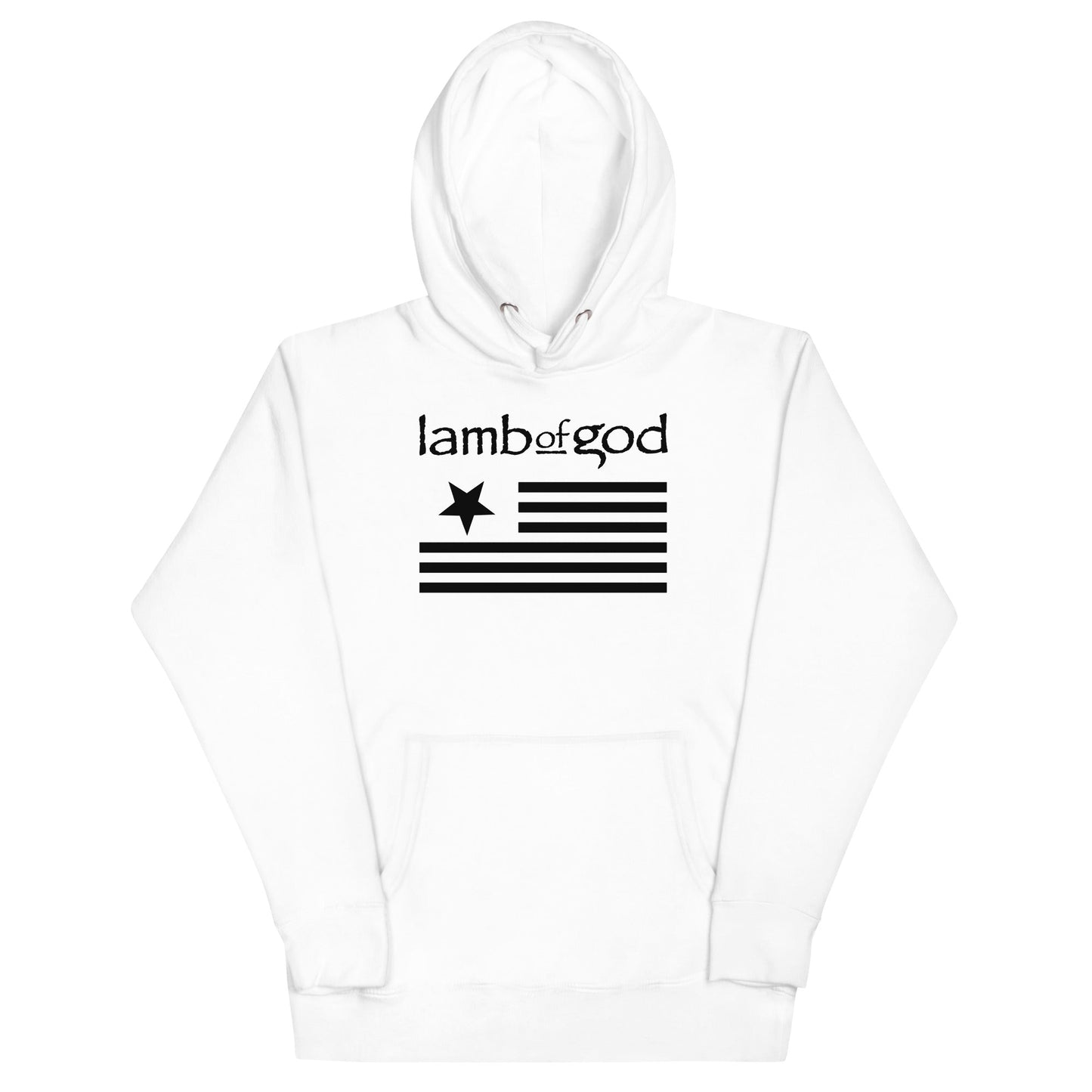 MERCHMOMENT Lamb of God - Black Flag Hoodie [Apparel]
