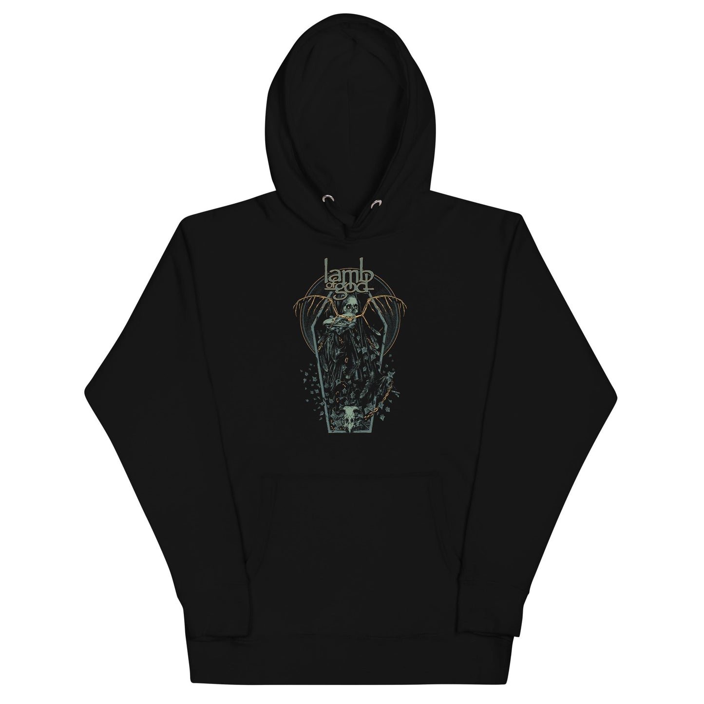 MERCHMOMENT Lamb of God - Casket Hoodie [Apparel]
