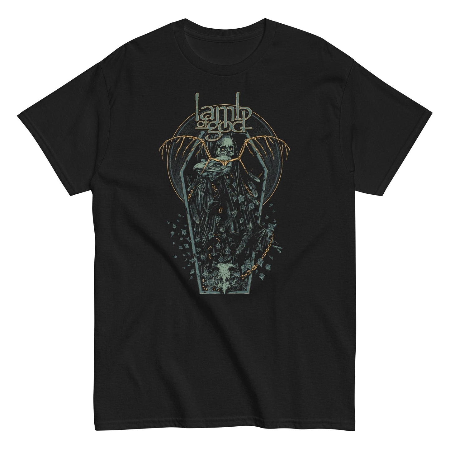 MERCHMOMENT Lamb of God - Casket T-Shirt [Apparel]