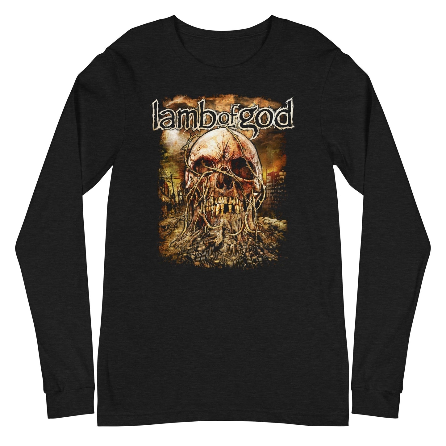 MERCHMOMENT Lamb of God - Circle of Death Long Sleeve T-Shirt [Apparel]
