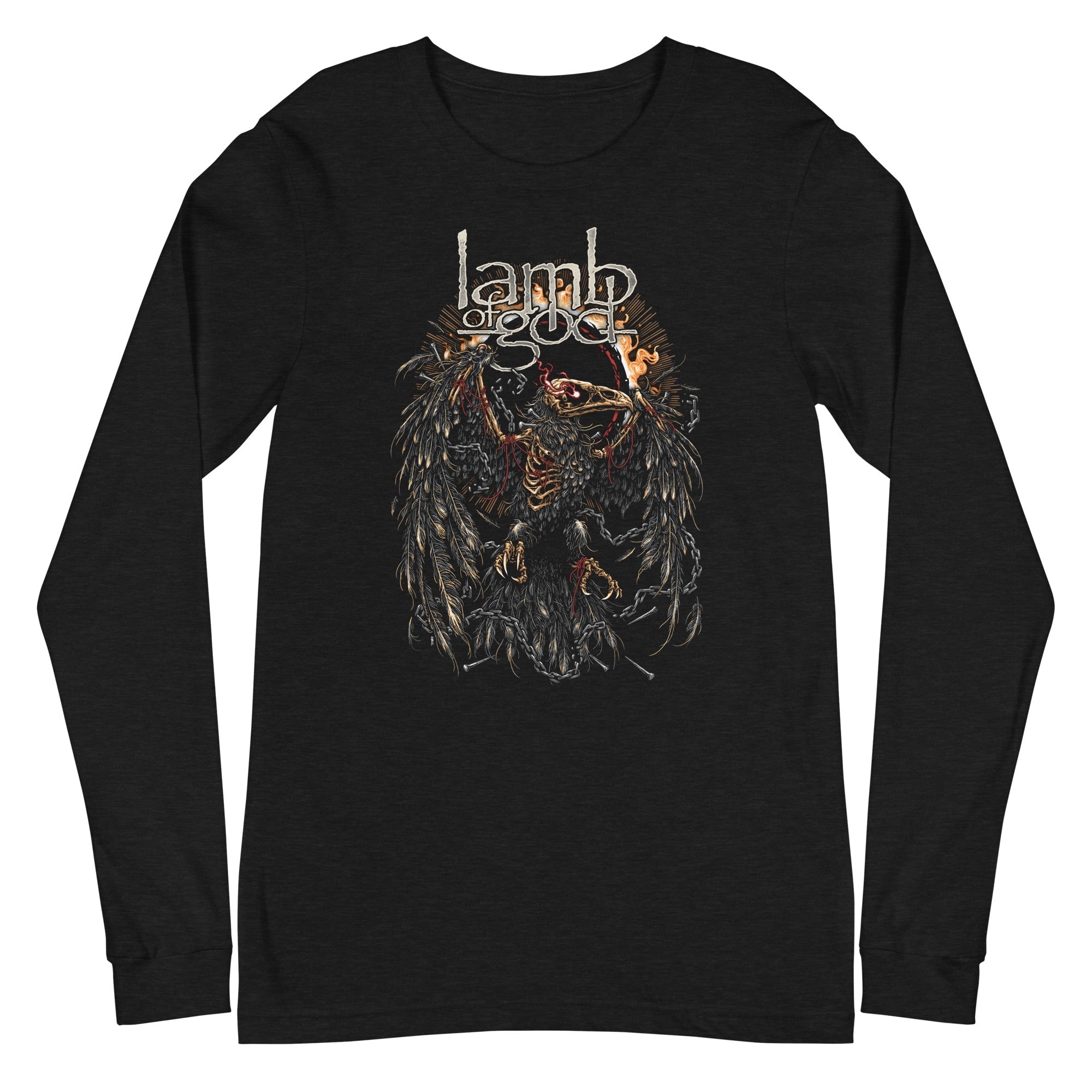 Lamb of God - Delusional Skull Long Sleeve T-Shirt [Apparel]