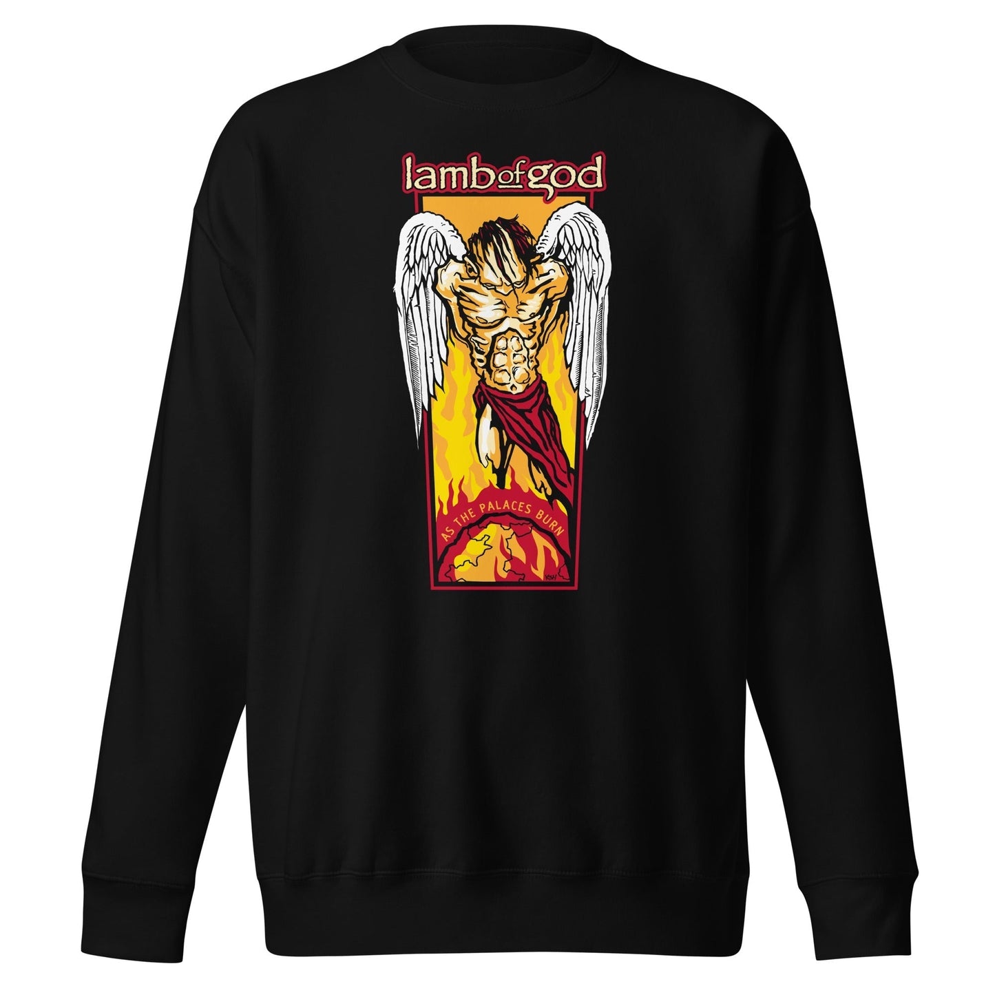 MERCHMOMENT Lamb of God - Fallen Angel Sweatshirt [Apparel]